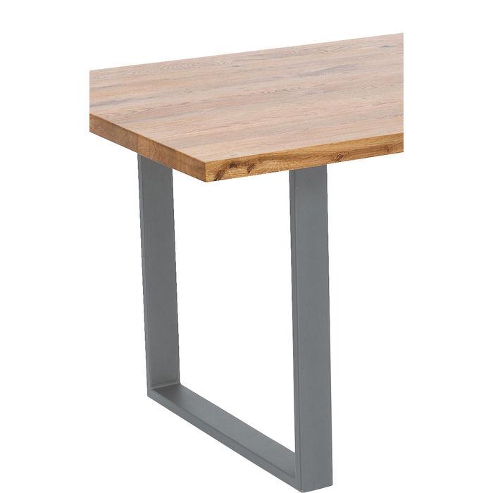 Spisebord Jackie - Eik/Råstål 160x80cm Dine Møbler AS